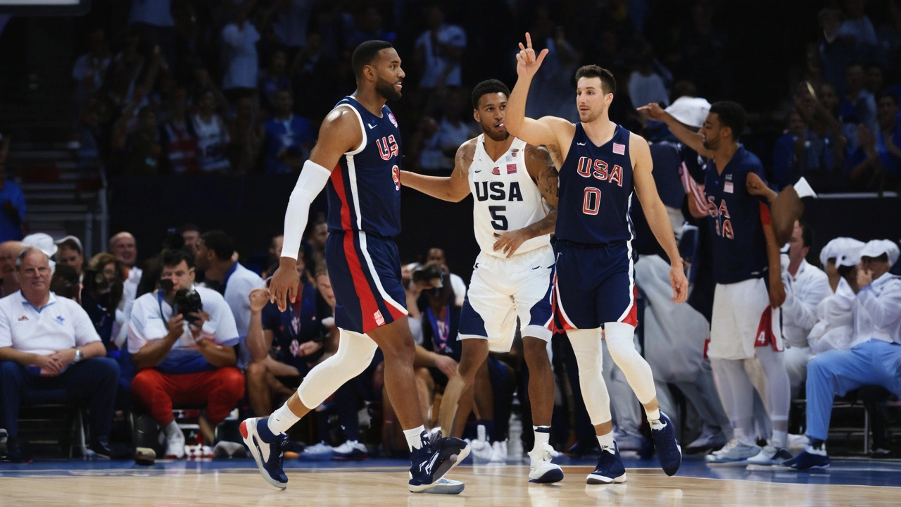 Domínio do Time Masculino de Basquete dos EUA nas Estreias Olímpicas