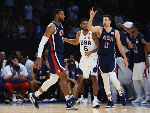 Domínio do Time Masculino de Basquete dos EUA nas Estreias Olímpicas