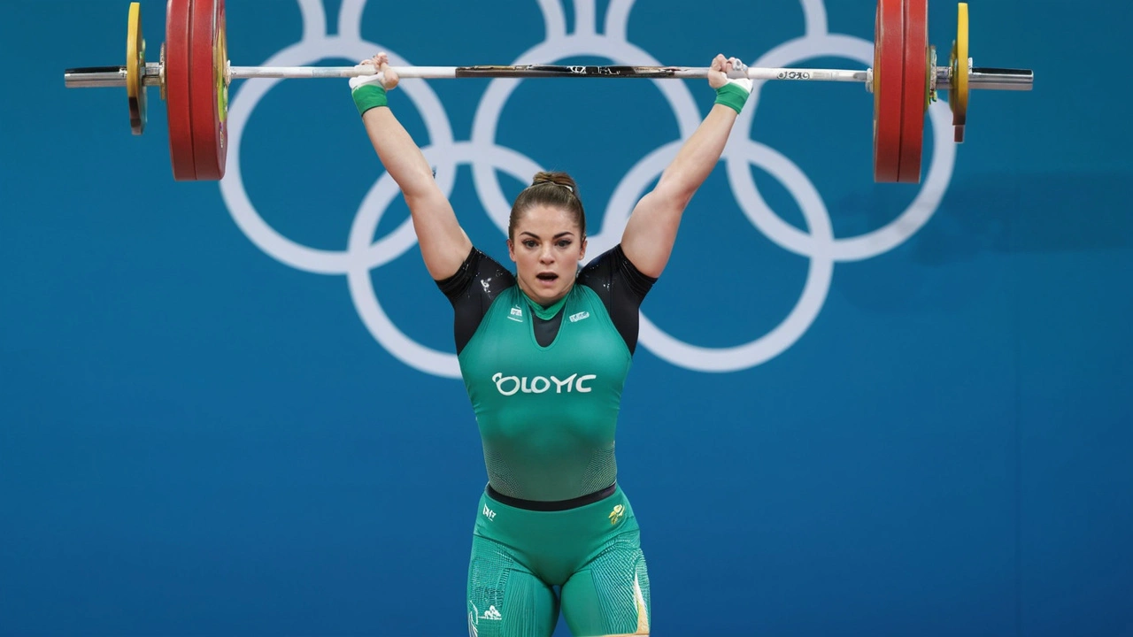 Amanda Schott representa o Brasil na final de Levantamento de Peso Feminino nas Olimpíadas de 2024