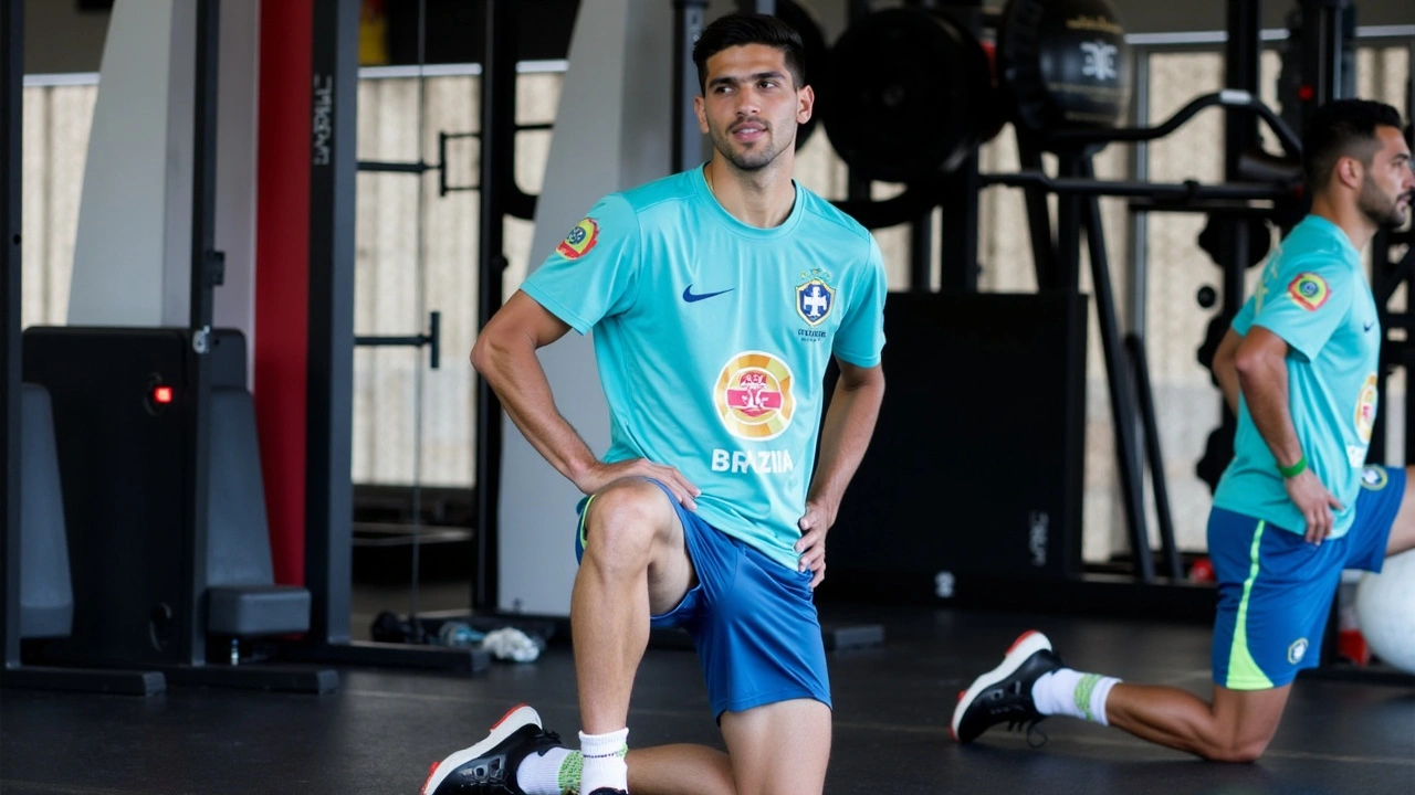 Pedro do Flamengo Sofre Lesão no Joelho Durante Treino da Seleção Brasileira