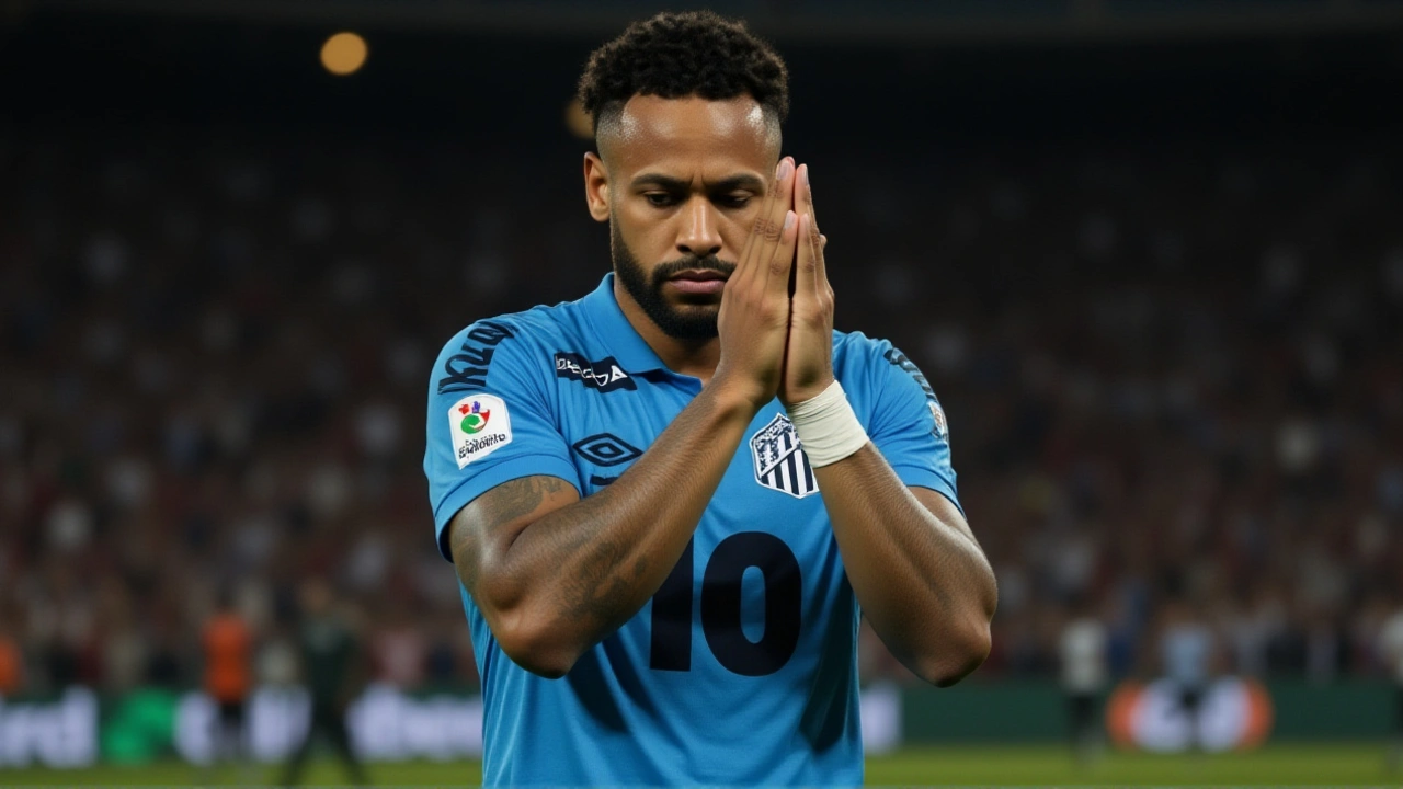 Mattos defende Neymar com frase 'Gênios são incompreendidos' após derrota do Santos ao Flamengo